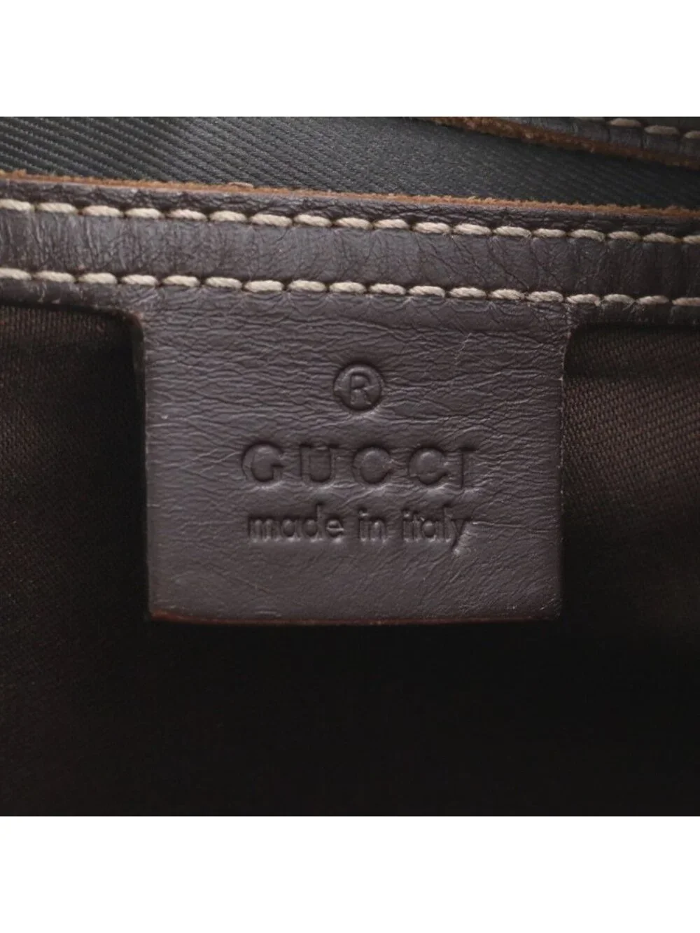 Gucci GG Supreme Leather Shoulder Bag Crossbody Messenger Business Tote